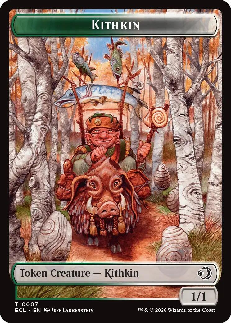Image for Kithkin // Treasure Double-Sided Token (7 // 10) - Magic: The Gathering