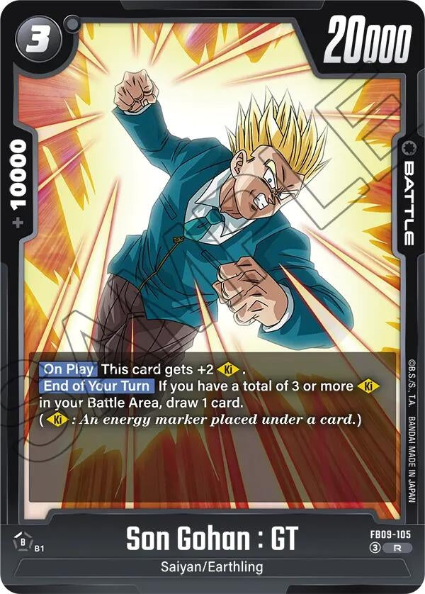 Image for Son Gohan : GT - FB09-105 (FB09-105) (Dual Evolution) - Dragon Ball Super: Fusion World