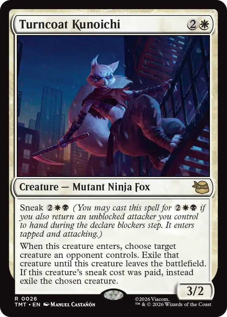 Image for Turncoat Kunoichi (26) - Magic: The Gathering