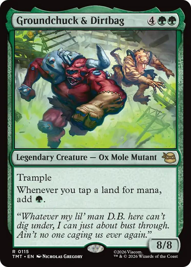 Image for Groundchuck & Dirtbag (115) - Magic: The Gathering