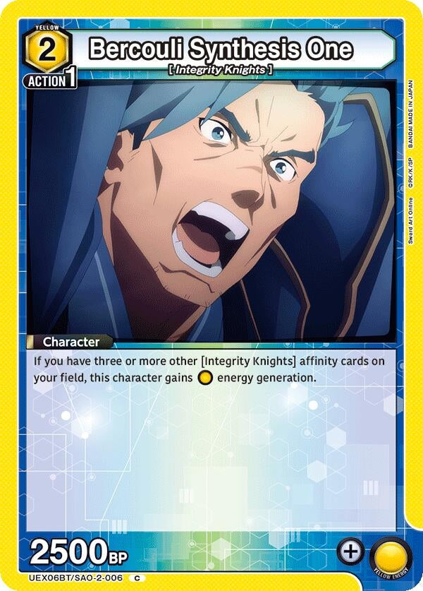 Image for Bercouli Synthesis One (UEX06BT/SAO-2-006) - Union Arena