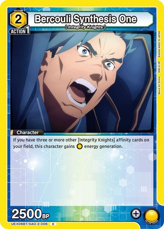 Image for Bercouli Synthesis One (UEX06BT/SAO-2-006) - Union Arena