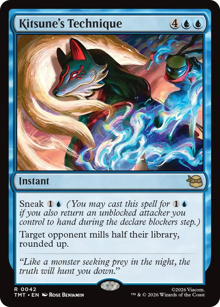 Image for Kitsune's Technique (42) - Magic: The Gathering