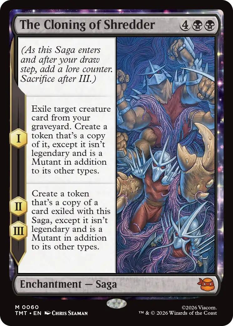 Image for The Cloning of Shredder (60) - Magic: The Gathering
