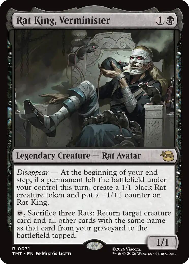 Image for Rat King, Verminister (71) - Magic: The Gathering