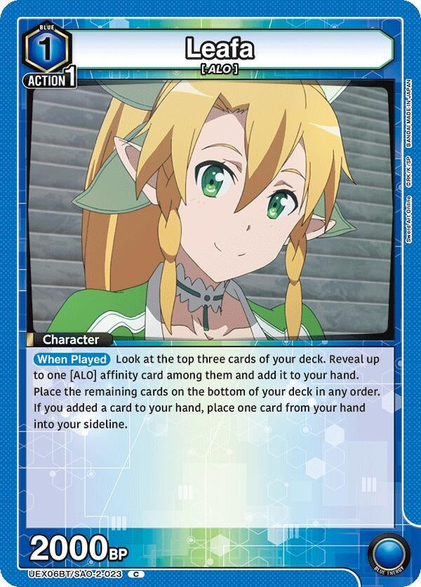 Image for Leafa (023) (UEX06BT/SAO-2-023) - Union Arena