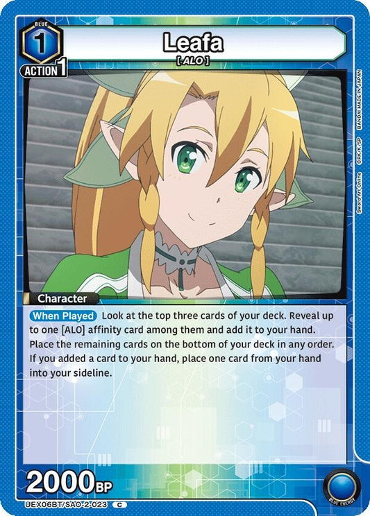 Image for Leafa (023) (UEX06BT/SAO-2-023) - Union Arena