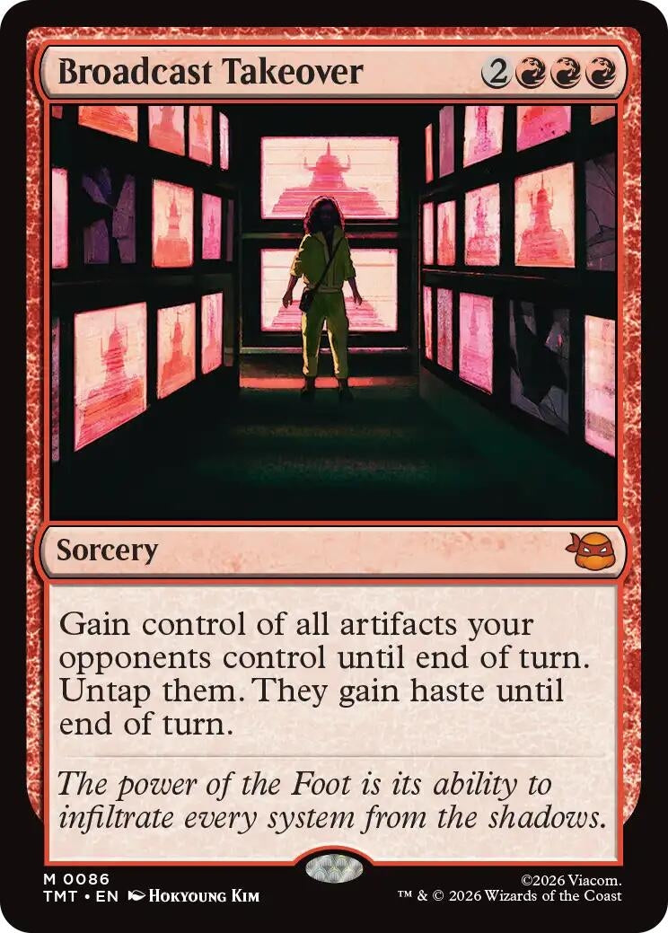 Image for Broadcast Takeover (86) - Magic: The Gathering