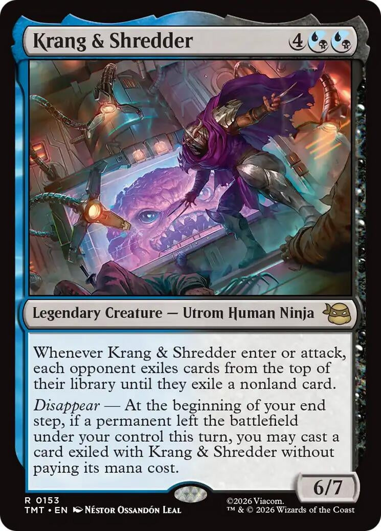 Image for Krang & Shredder (153) - Magic: The Gathering