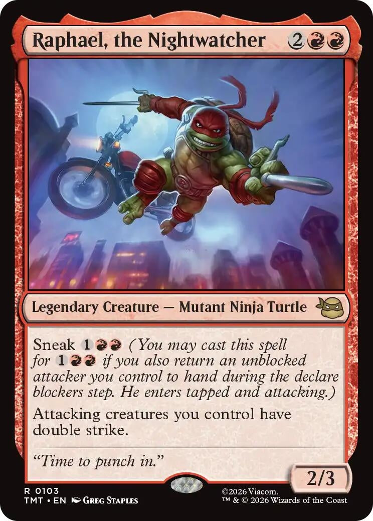 Image for Raphael, the Nightwatcher (103) - Magic: The Gathering