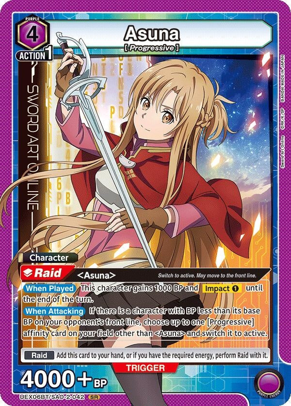 Image for Asuna (042) (UEX06BT/SAO-2-042) - Union Arena