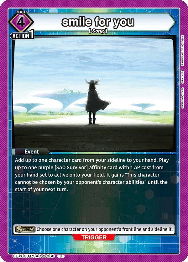 Image for smile for you (UEX06BT/SAO-2-060) - Union Arena
