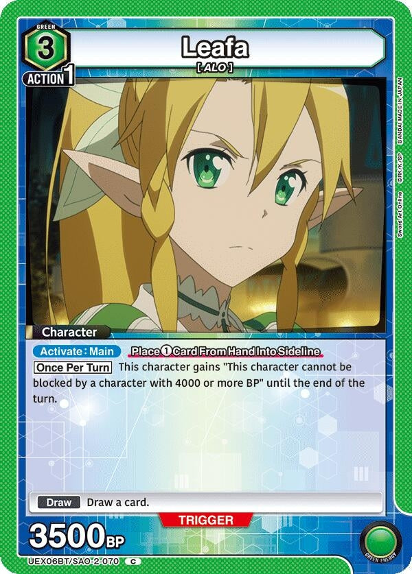 Image for Leafa (070) (UEX06BT/SAO-2-070) - Union Arena