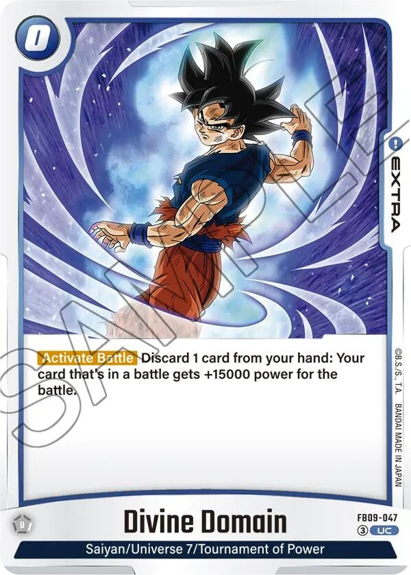 Image for Divine Domain (FB09-047) (Dual Evolution) - Dragon Ball Super: Fusion World
