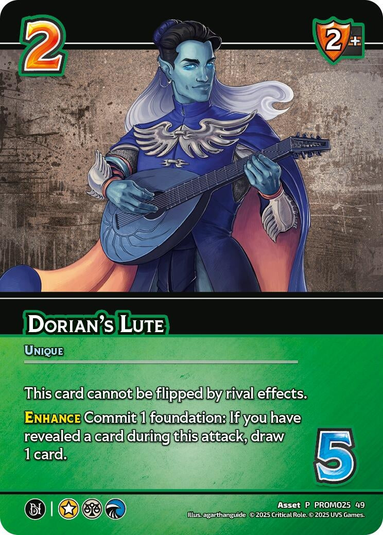 Image for Dorian's Lute (PROMO25 49) - UniVersus