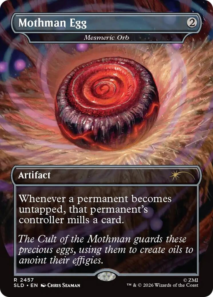 Image for Mothman Egg - Mesmeric Orb (2457) (Secret Lair Drop Series) (SLD) - Magic: The Gathering