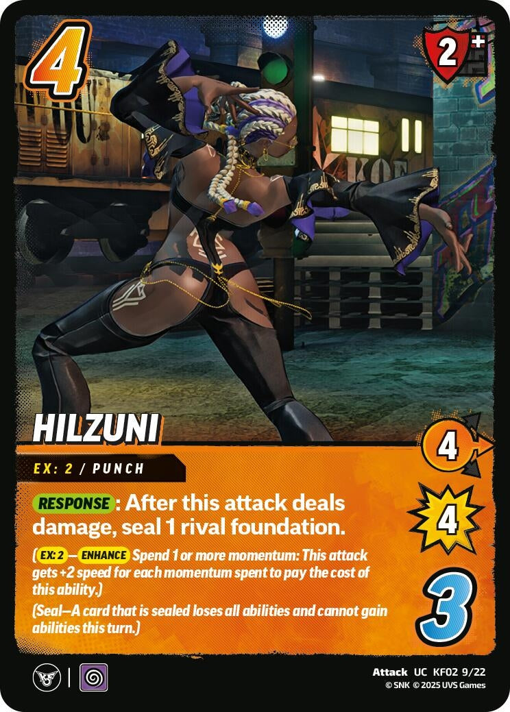 Image for Hilzuni (KF02 9/22) (Challenger Series: The King of Fighters XV) - UniVersus