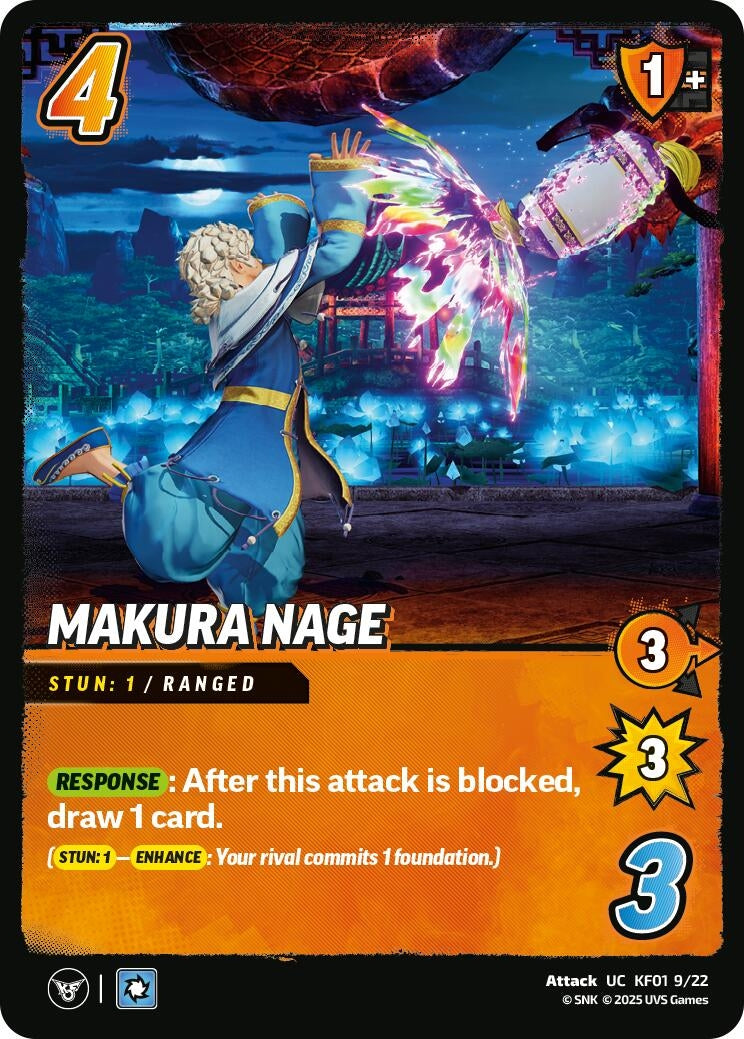 Image for Makura Nage (KF01 9/22) (Challenger Series: The King of Fighters XV) - UniVersus