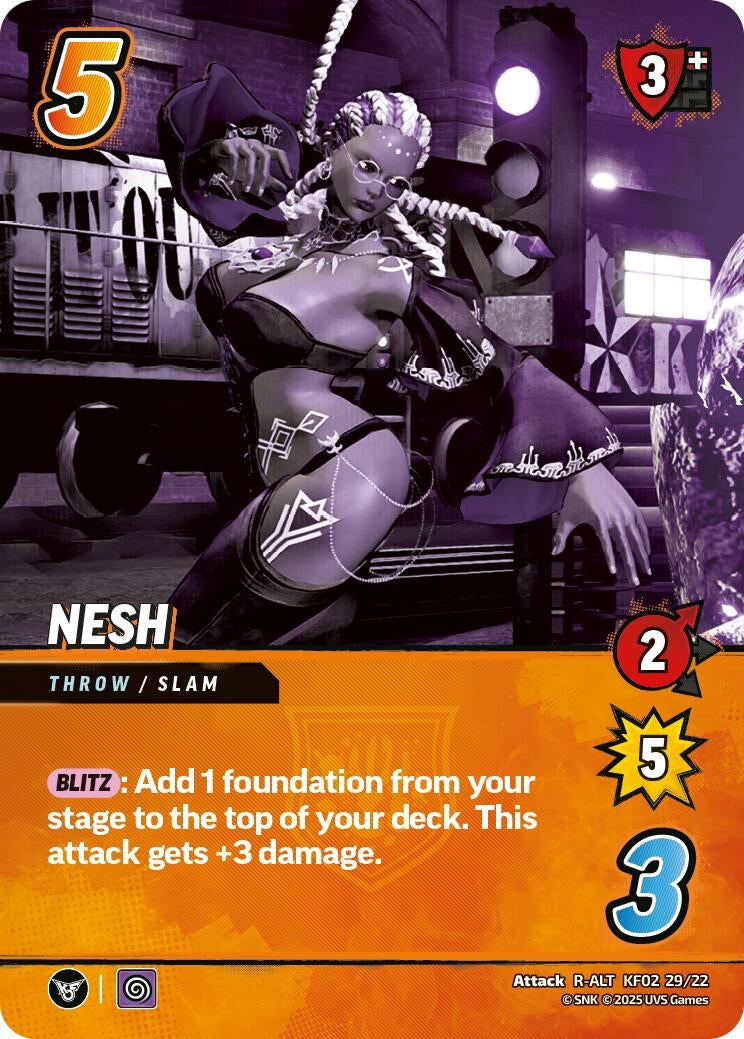 Image for Nesh (Alternative Art) (KF02 29/22) (Challenger Series: The King of Fighters XV) - UniVersus