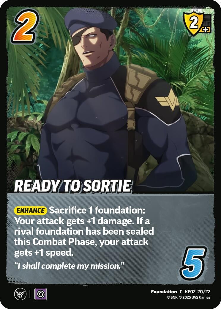 Image for Ready to Sortie (KF02 20/22) (Challenger Series: The King of Fighters XV) - UniVersus