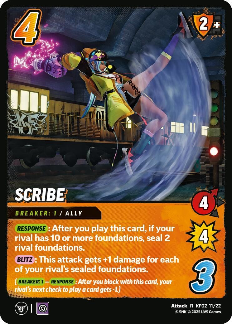 Image for Scribe (KF02 11/22) (Challenger Series: The King of Fighters XV) - UniVersus