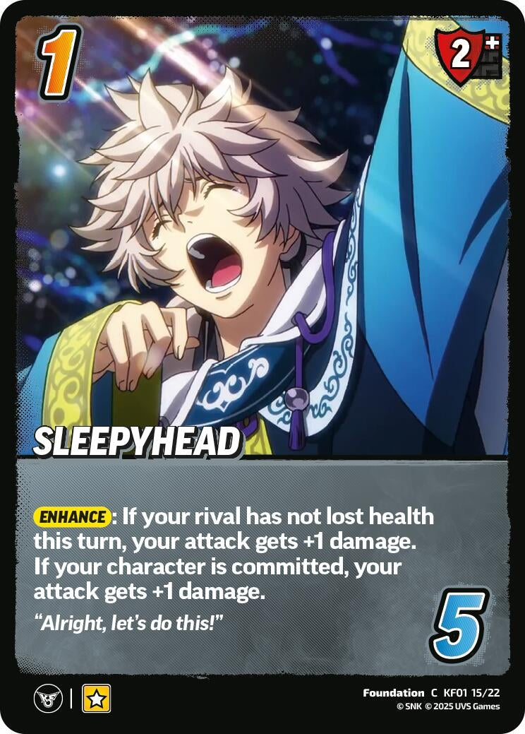 Image for Sleepyhead (KF01 15/22) (Challenger Series: The King of Fighters XV) - UniVersus