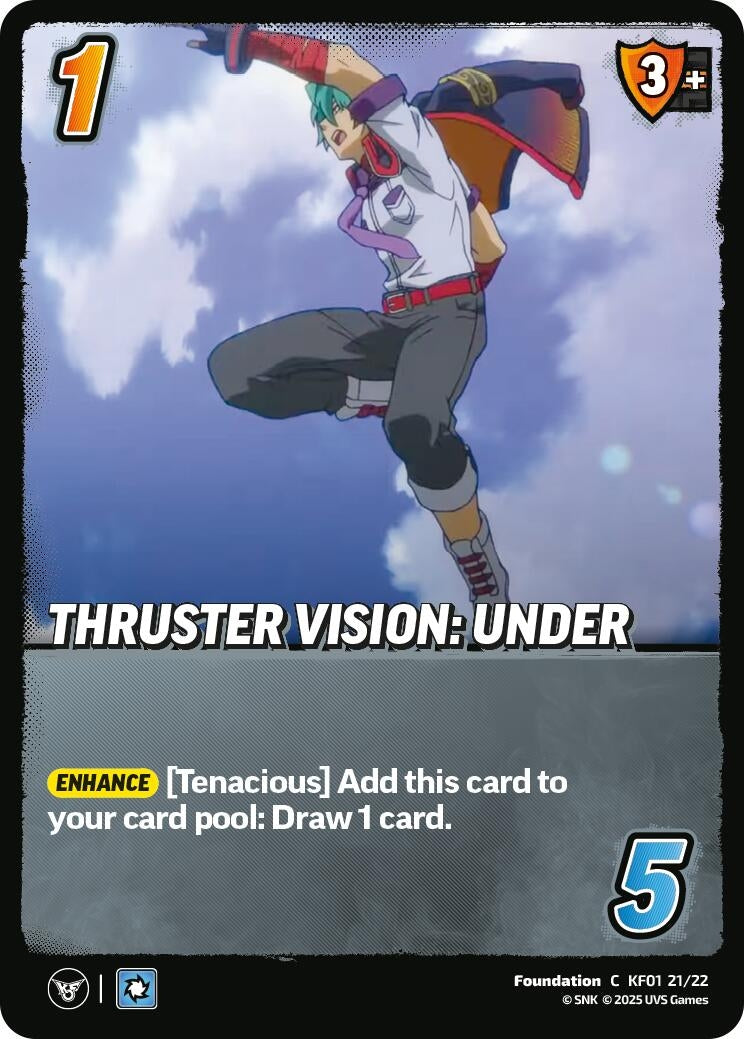 Image for Thruster Vision: Under (KF01 21/22) (Challenger Series: The King of Fighters XV) - UniVersus