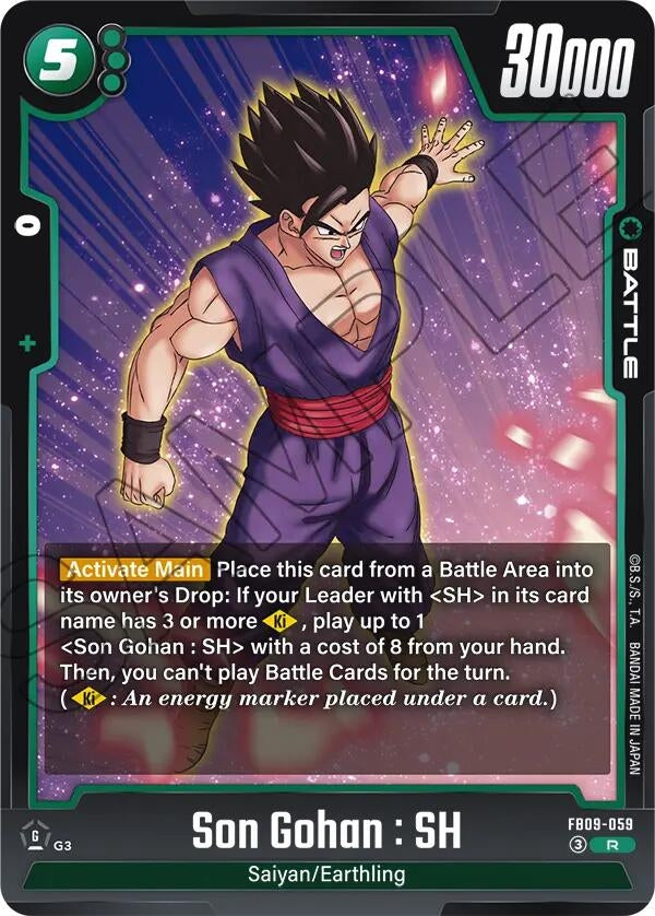 Image for Son Gohan : SH - FB09-059 (FB09-059) (Dual Evolution) - Dragon Ball Super: Fusion World