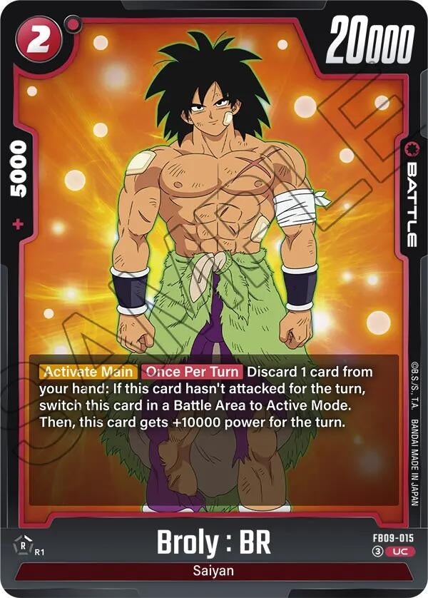 Image for Broly : BR (FB09-015) (Dual Evolution) - Dragon Ball Super: Fusion World