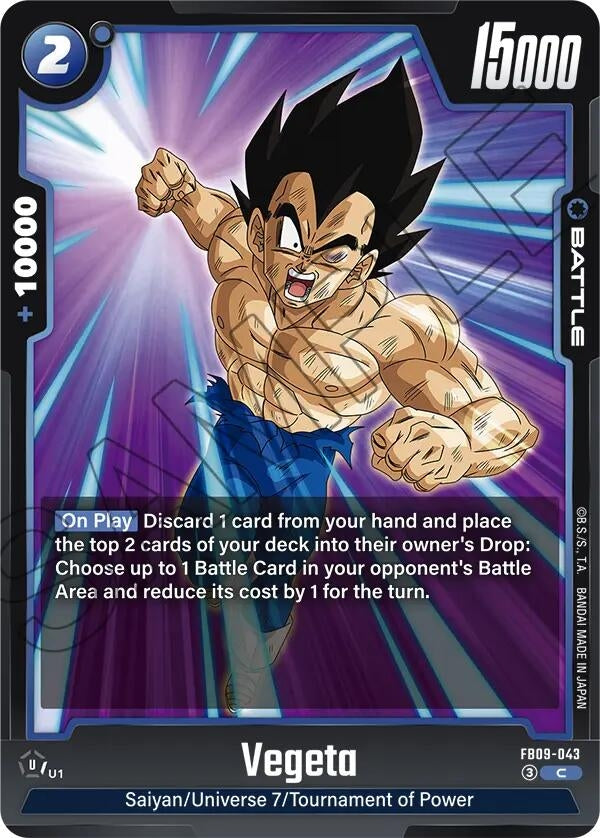 Image for Vegeta - FB09-043 (FB09-043) (Dual Evolution) - Dragon Ball Super: Fusion World
