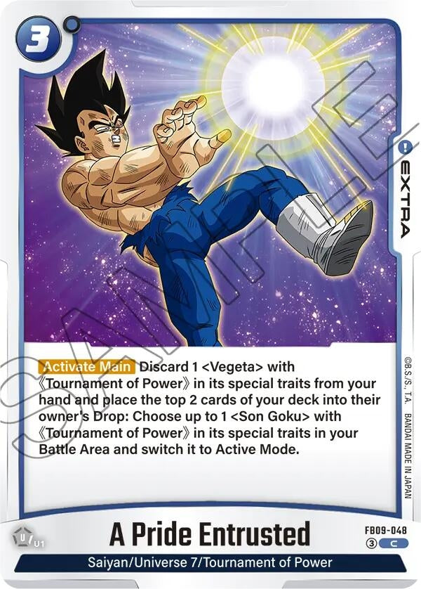 Image for A Pride Entrusted (FB09-048) (Dual Evolution) - Dragon Ball Super: Fusion World