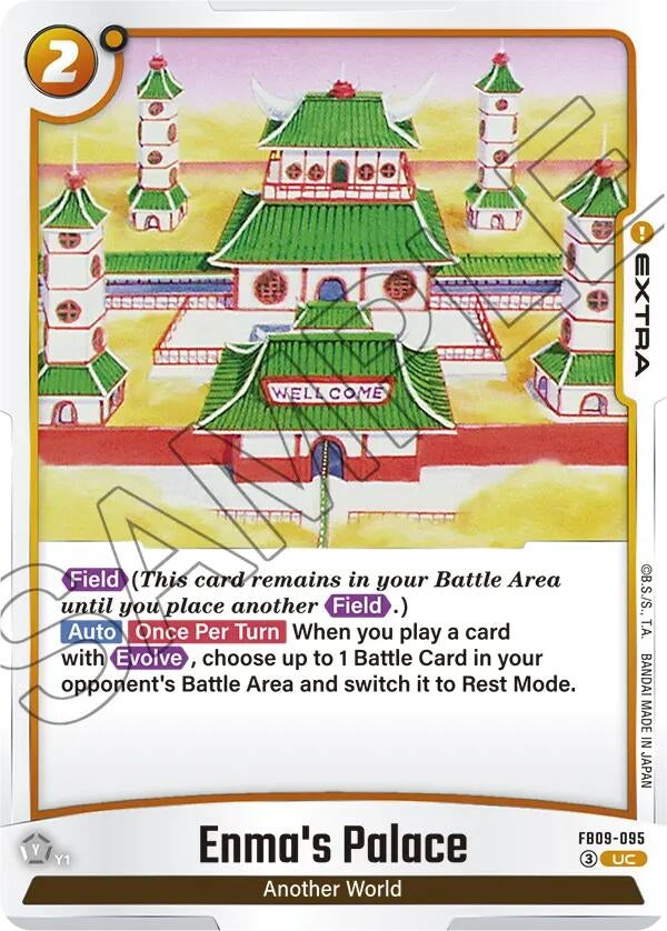 Image for Enma's Palace (FB09-095) (Dual Evolution) - Dragon Ball Super: Fusion World