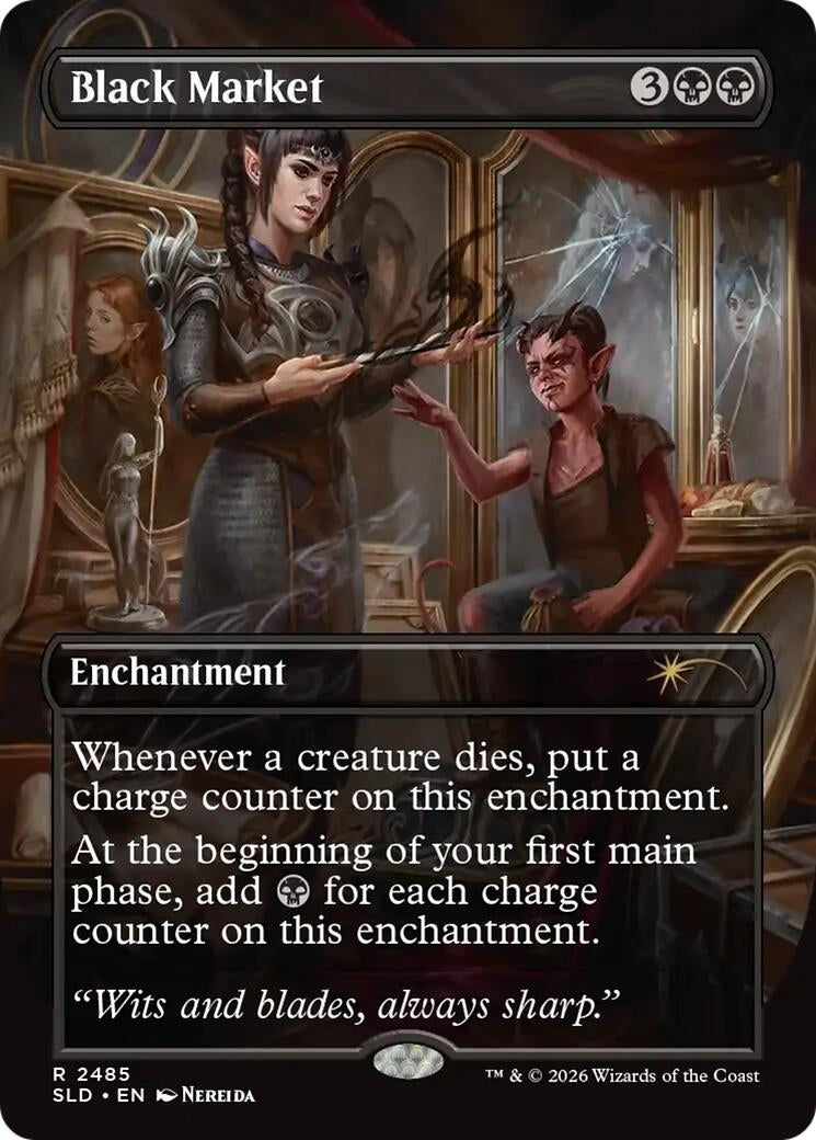 Image for Black Market (2485) (2485) (Secret Lair Drop Series) (SLD) - Magic: The Gathering