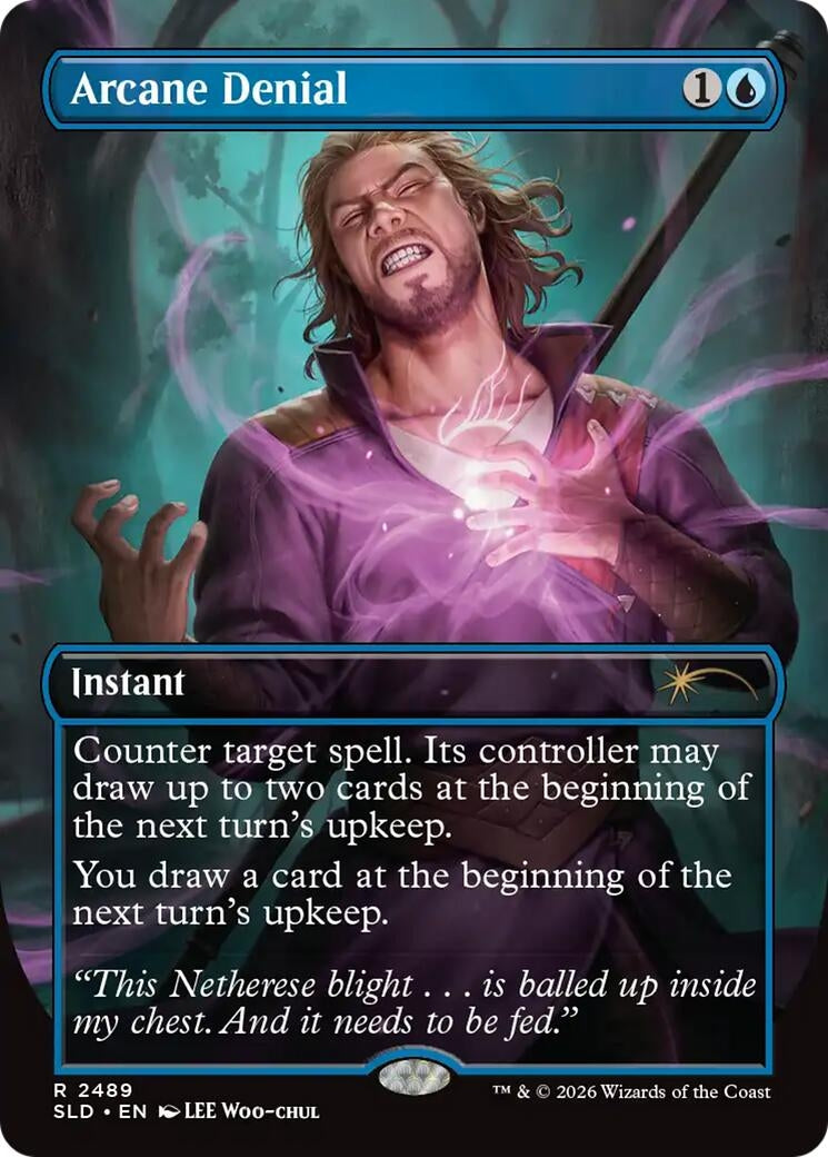 Image for Arcane Denial (2489) (2489) (Secret Lair Drop Series) (SLD) - Magic: The Gathering