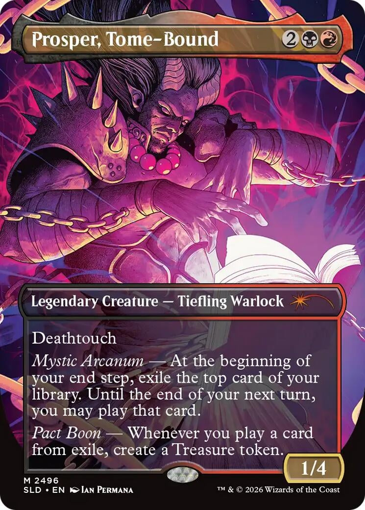 Image for Prosper, Tome-Bound (2496) (Secret Lair Drop Series) (SLD) - Magic: The Gathering