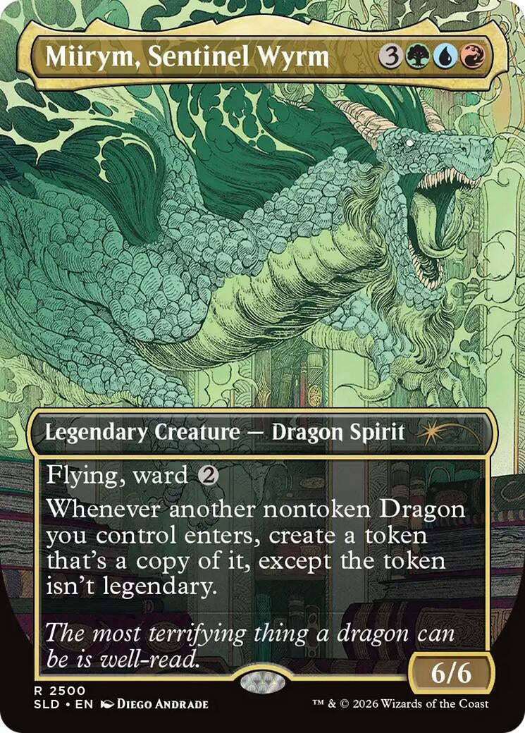 Image for Miirym, Sentinel Wyrm (2500) (Secret Lair Drop Series) (SLD) - Magic: The Gathering