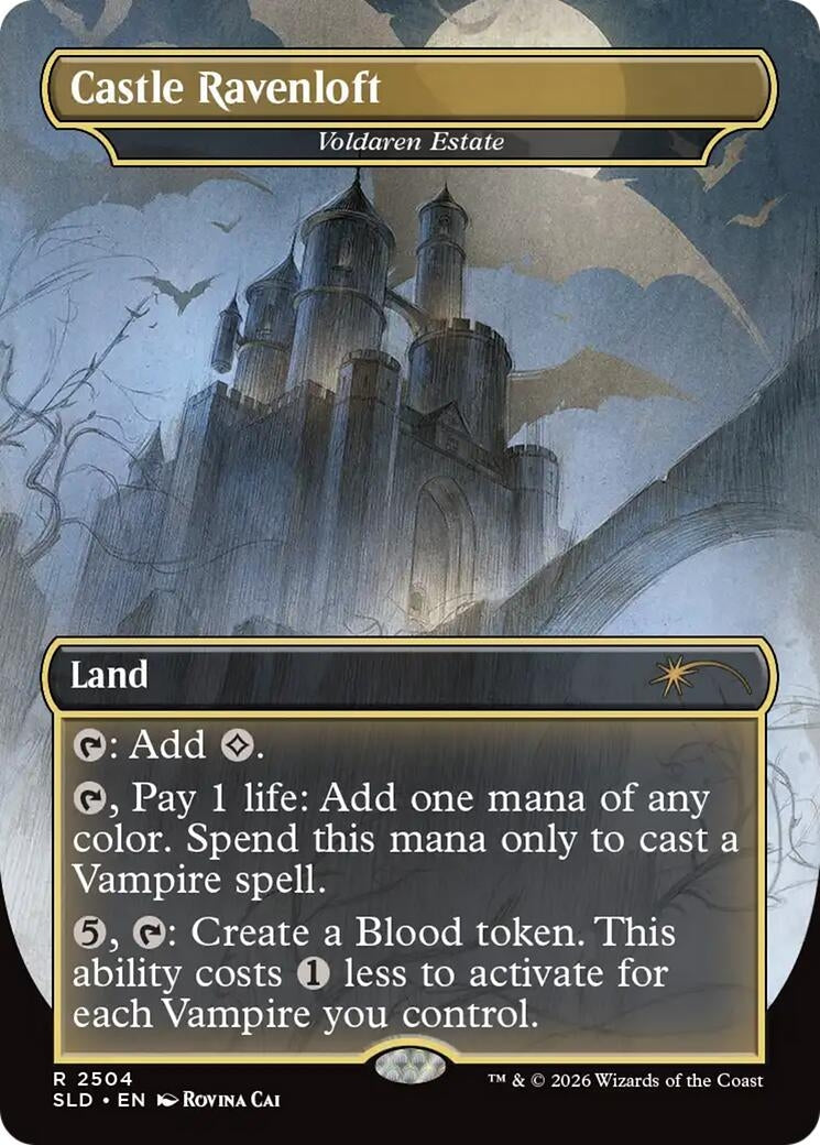 Image for Castle Ravenloft - Voldaren Estate (2504) (Secret Lair Drop Series) (SLD) - Magic: The Gathering
