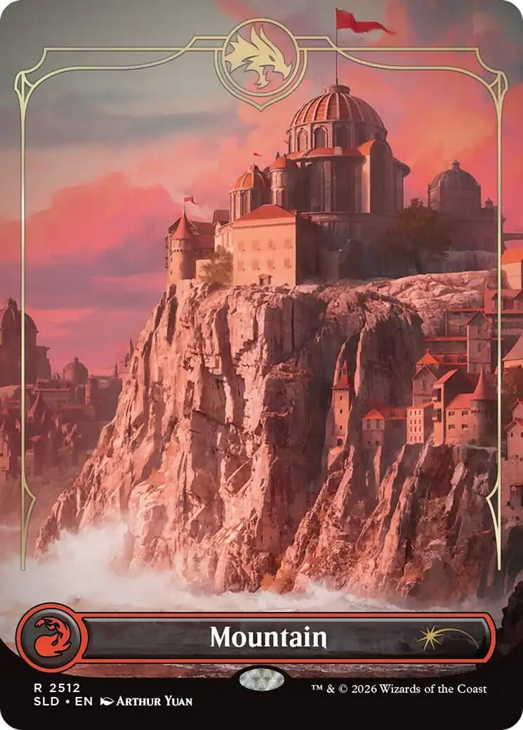 Image for Mountain (2512) (2512) (Secret Lair Drop Series) (SLD) - Magic: The Gathering