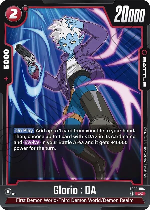 Image for Glorio : DA (FB09-004) (Dual Evolution) - Dragon Ball Super: Fusion World