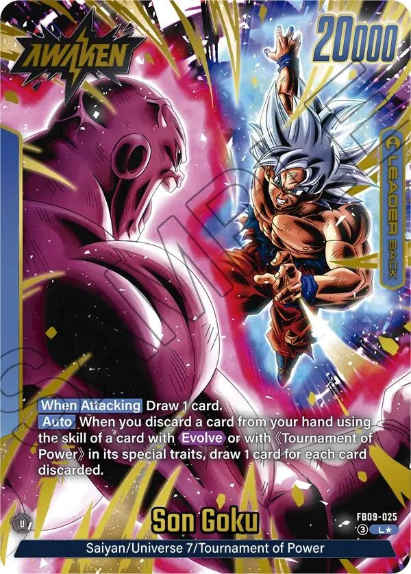 Image for Son Goku - FB09-025 (Alternate Art) (FB09-025) (Dual Evolution) - Dragon Ball Super: Fusion World