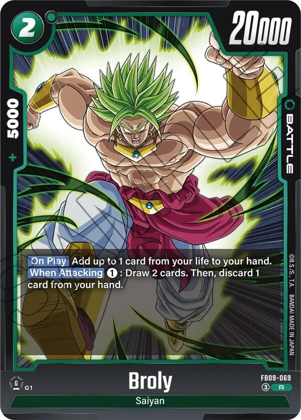 Image for Broly (FB09-069) (Dual Evolution) - Dragon Ball Super: Fusion World