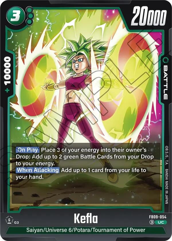 Image for Kefla - FB09-054 (FB09-054) (Dual Evolution) - Dragon Ball Super: Fusion World