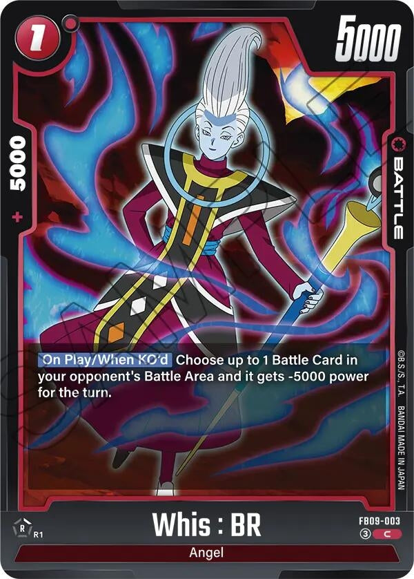 Image for Whis : BR (FB09-003) (Dual Evolution) - Dragon Ball Super: Fusion World