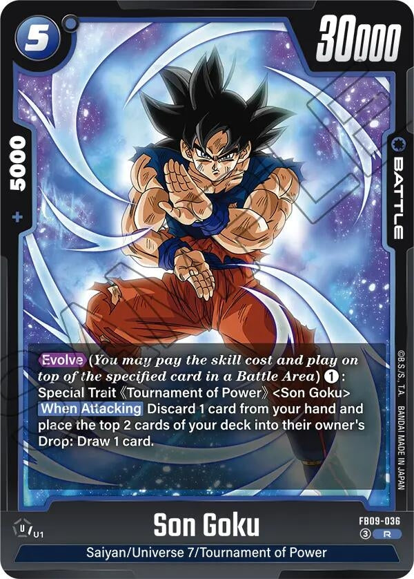 Image for Son Goku - FB09-036 (FB09-036) (Dual Evolution) - Dragon Ball Super: Fusion World