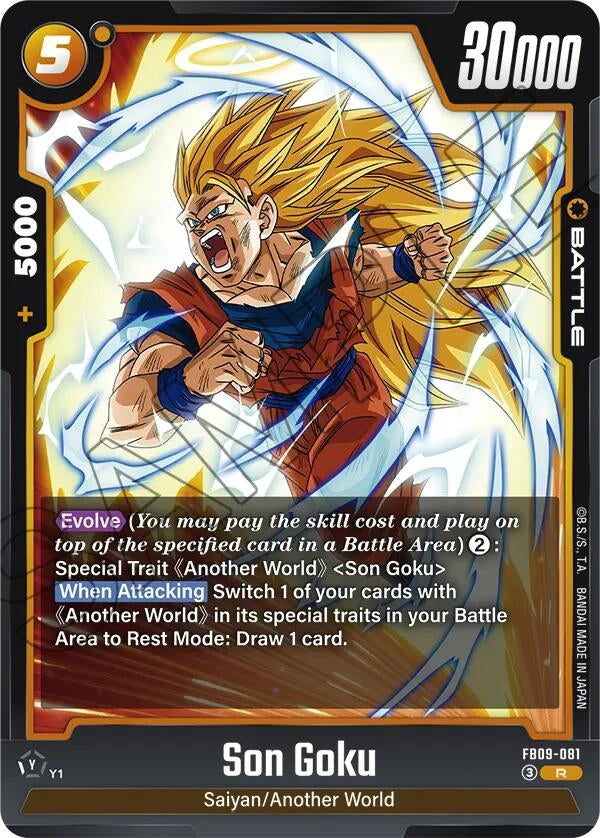 Image for Son Goku - FB09-081 (FB09-081) (Dual Evolution) - Dragon Ball Super: Fusion World