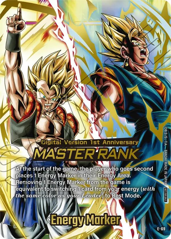 Image for Energy Marker (E-69) (Master Rank Version) (E-69) (Fusion World Energy Markers) - Dragon Ball Super: Fusion World