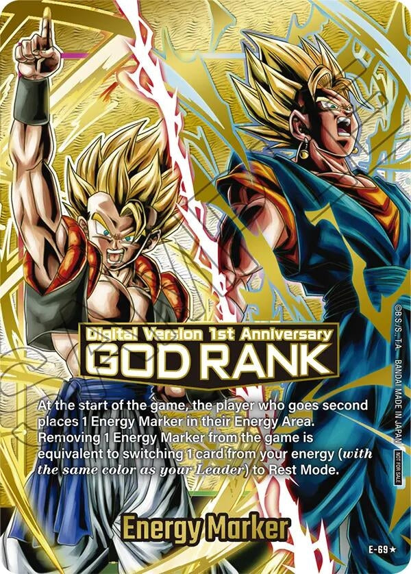 Image for Energy Marker (E-69) (God Rank Version) (E-69) (Fusion World Energy Markers) - Dragon Ball Super: Fusion World