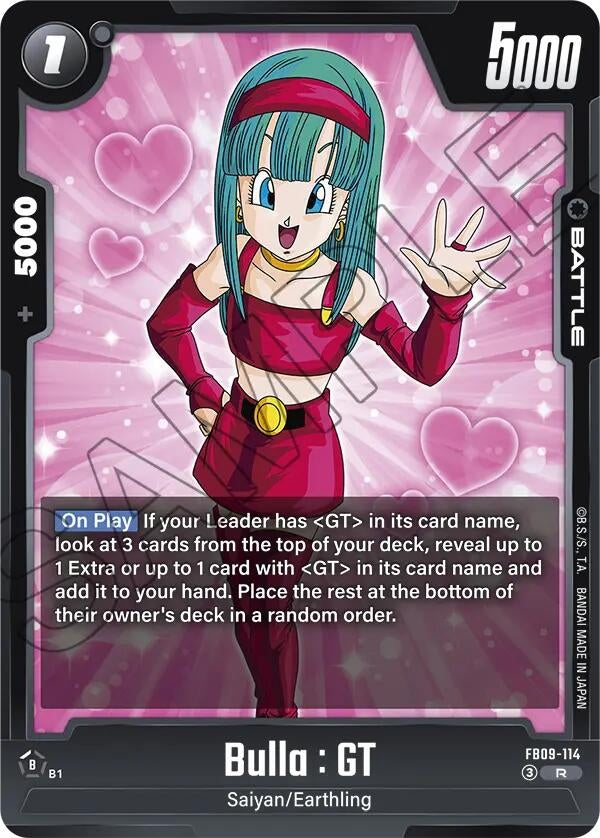 Image for Bulla : GT (FB09-114) (Dual Evolution) - Dragon Ball Super: Fusion World
