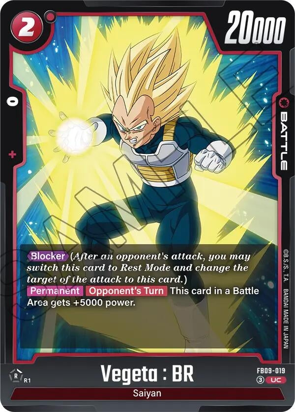 Image for Vegeta : BR - FB09-019 (FB09-019) (Dual Evolution) - Dragon Ball Super: Fusion World