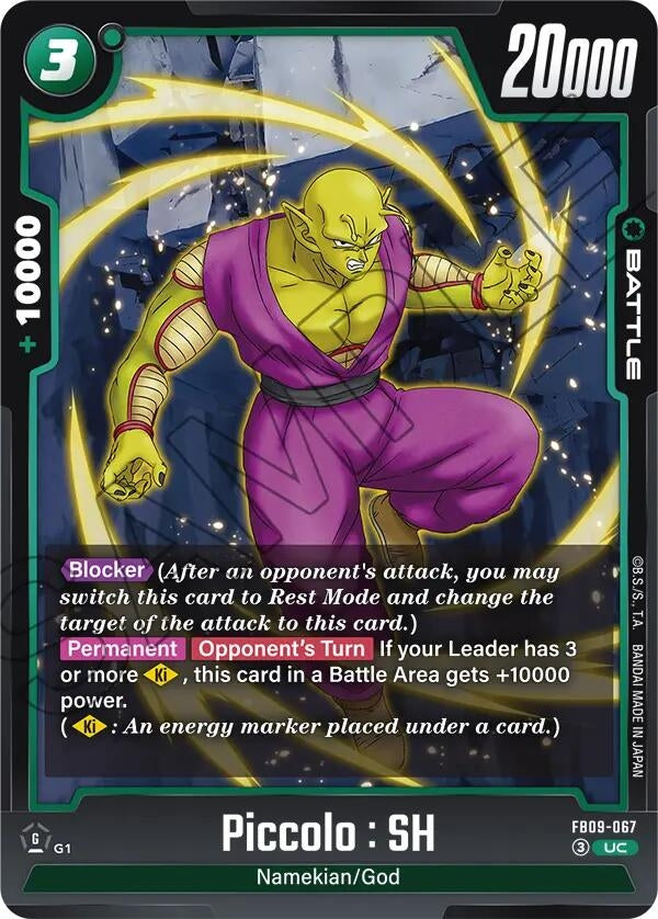 Image for Piccolo : SH - FB09-067 (FB09-067) (Dual Evolution) - Dragon Ball Super: Fusion World